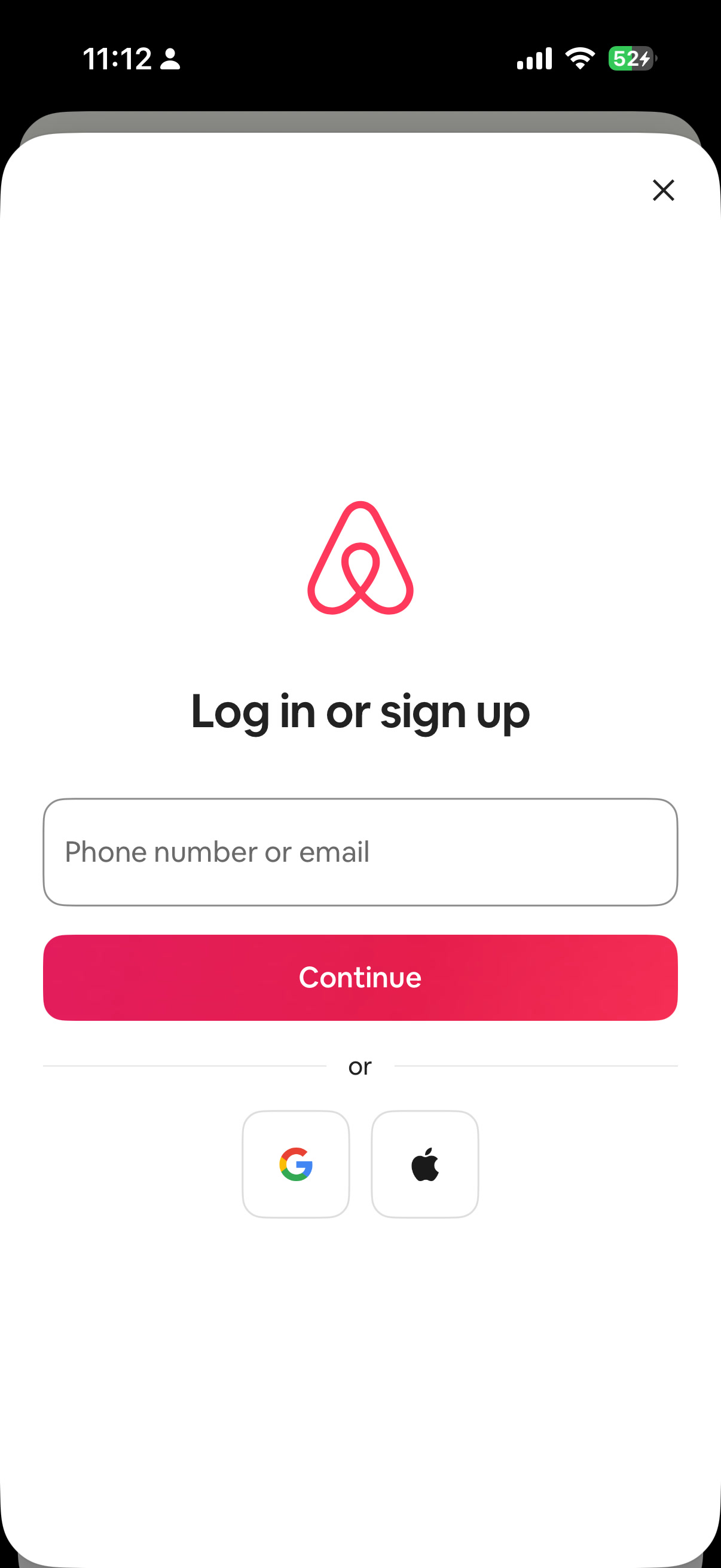 Log in or sign up