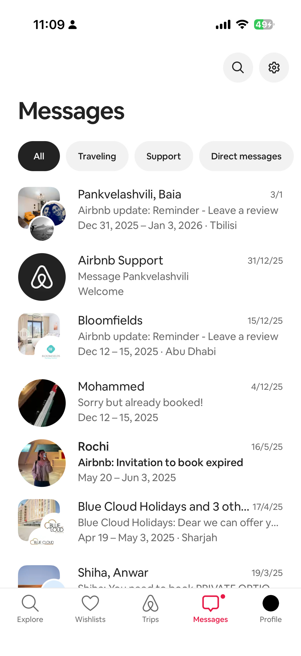 Messages