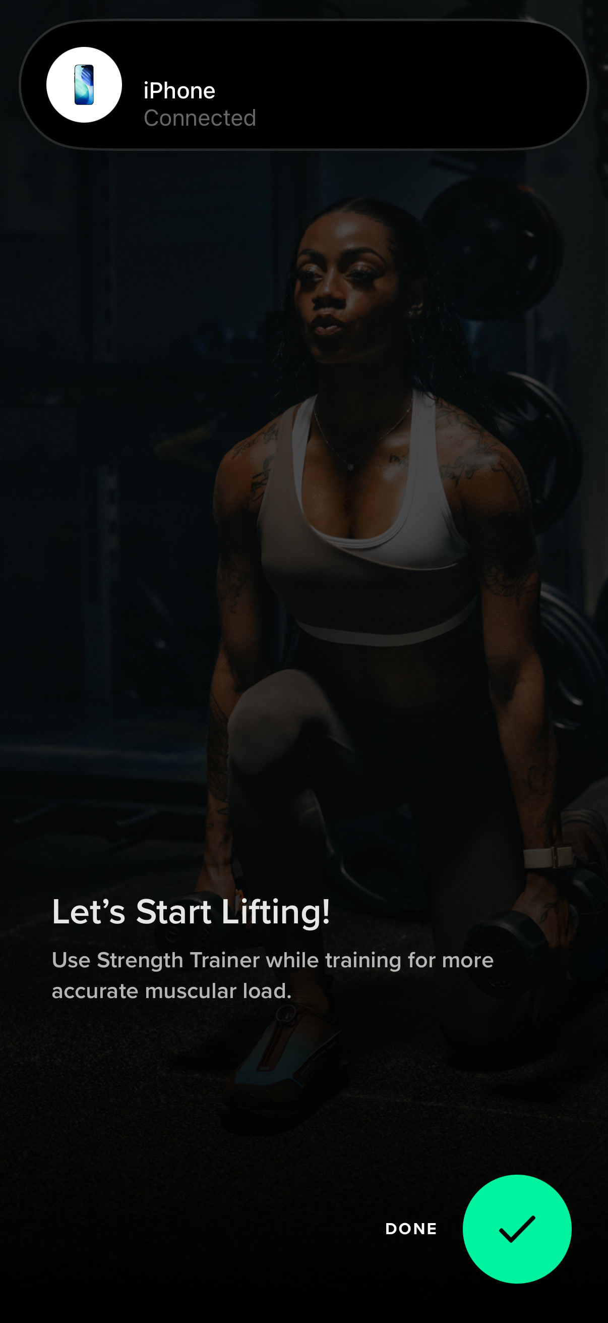 Strength Trainer — start