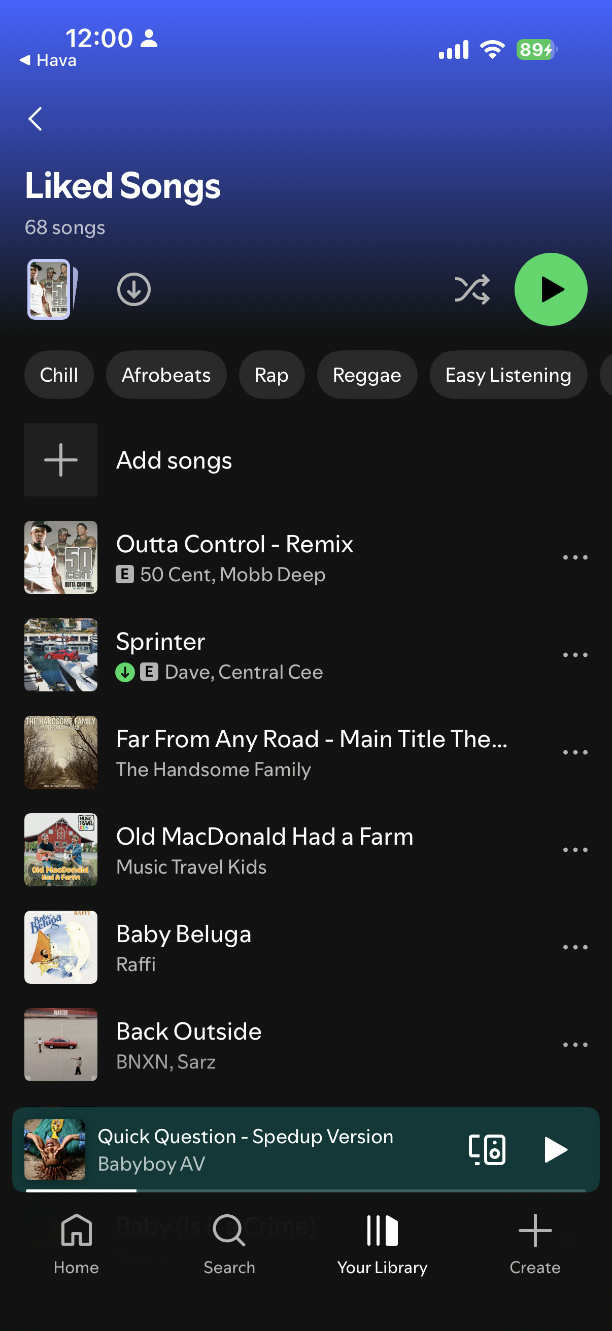 Liked Songs